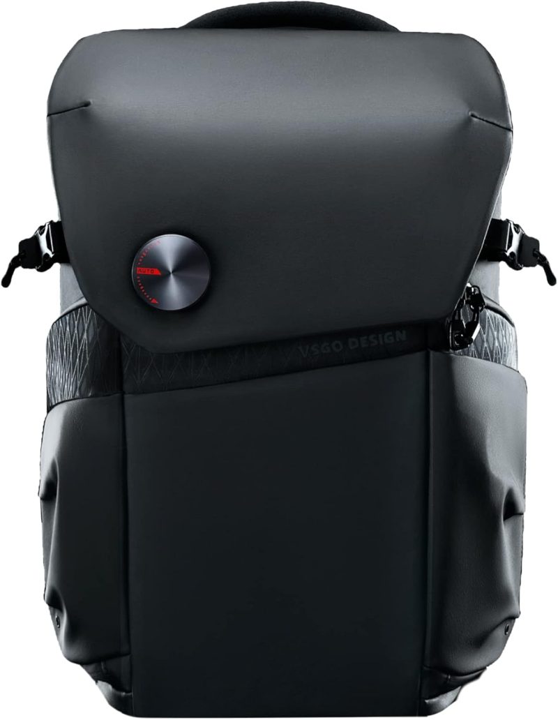 Professional Camera Backpack for DSLR/SLR, Compatible with Sony Canon Nikon Cameras, DJI RSC2 Gimbals, Tripod, 15.6" Laptop, Lenses & Accessories – Waterproof TPU Canvas, Travel & Outdoor Use