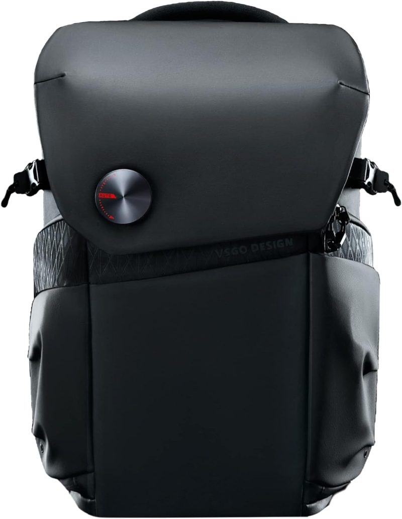 Professional Camera Backpack for DSLR/SLR, Compatible with Sony Canon Nikon Cameras, DJI RSC2 Gimbals, Tripod, 15.6" Laptop, Lenses & Accessories – Waterproof TPU Canvas, Travel & Outdoor Use - Image 10